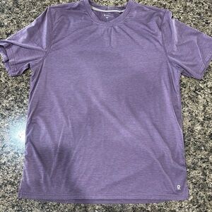 Stylish Purple Short Sleeve Men's Tee